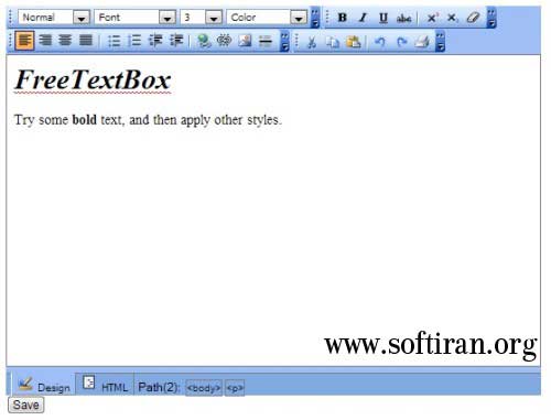 FreeTextBox